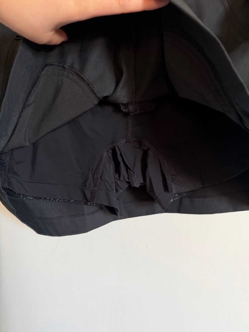 Outdoor Voices Black Belted Rec Trek Athletic Skort size Medium EUC - Picture 4 of 7